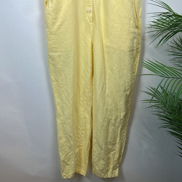 Outerknown S.E.A. Jumpsuit Boiler Suit Organic Cotton Yellow Large - Picture 4 of 10